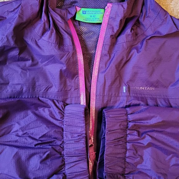 Kids Mountain Warehouse rain jacket - Size 11/12 - Picture 3 of 7